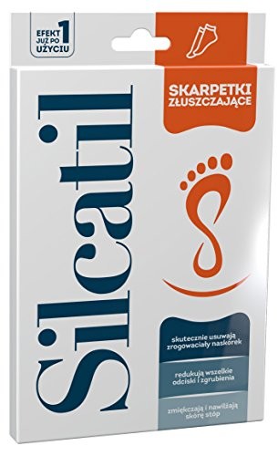 SILCATIL Calzini esfolianti per piedi 1 paio