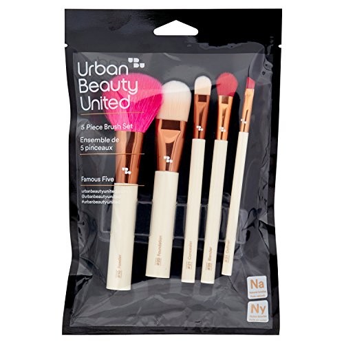 Ubu Urban Beauty Limited FAMOUS FIVE EYE AND FACE BRUSHES LOT 5 pz unisex 5pz