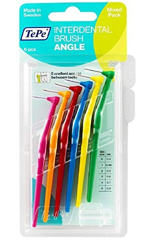 TePe Angle Interdental Brush 6 Pcs donna Mix velikost