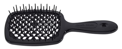 JANEKE Spazzola da parrucchiere Superbrush per districare i capelli nera