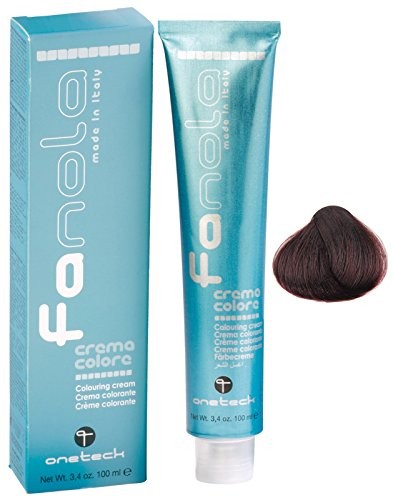 Fanola Crema Colore Permanent Hair Dye 46 Chestnut Red 100ml donna