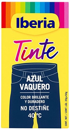 Iberia Tinte Ropa No Destie 40 Azul Vaquero 70g unisex
