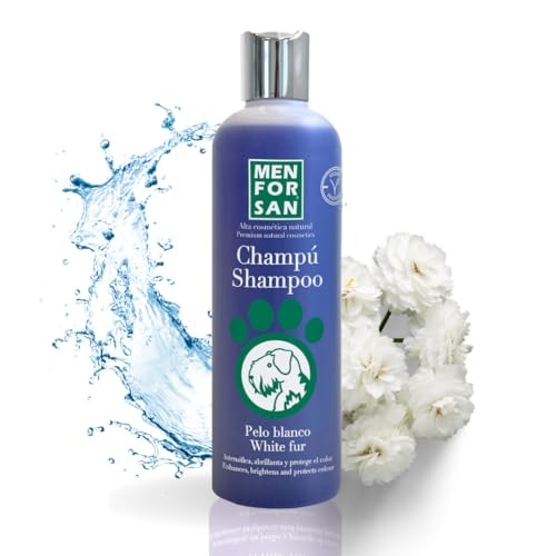 Men For San shampoo PERRO pelo blanco 300ml unisex