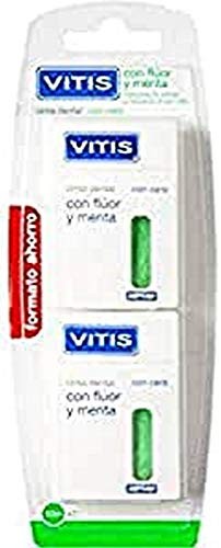 Vitis Filo Dentale Con Fluoro E Menta 2x50m Unisex