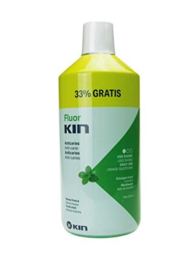 Kin FLUORKIN ANTICARIES enjuague bucal 750 250 ml Unisex