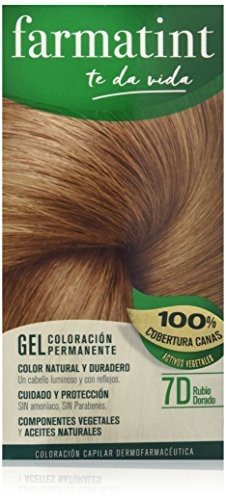 Farmatint FARMATINT GEL coloracin permanente n7d rubio dorado 5 u unisex 5u