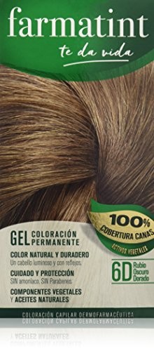 Farmatint FARMATINT GEL coloracin permanente n6d rubio oscuro dorado 5 u unisex 5u