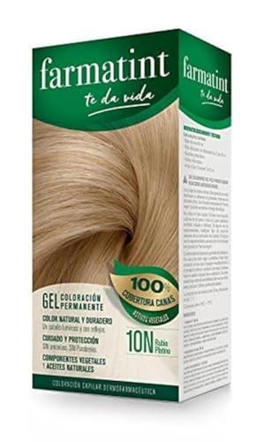 Farmatint FARMATINT GEL coloracin permanente 10nrubio platino 5 u Unisex