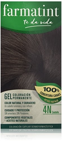 Farmatint FARMATINT GEL coloracin permanente n4n castao 5 u unisex 5u
