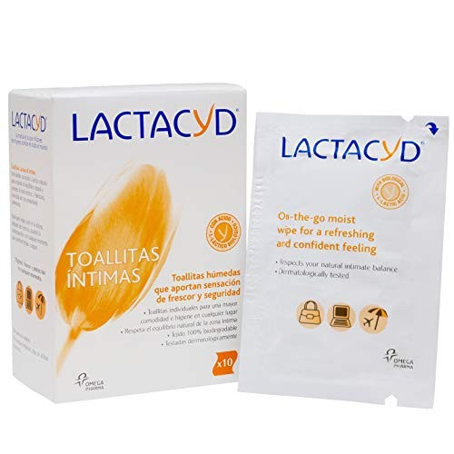 Lactacyd Salviettine Intime 10 Unit Unisex