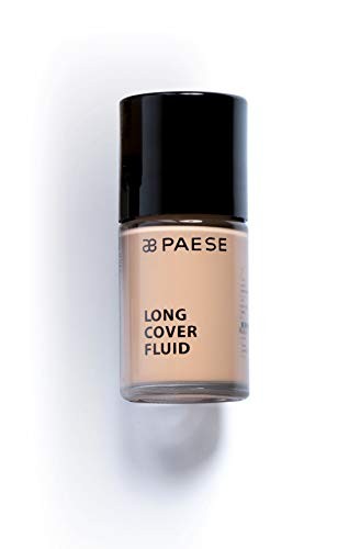 PAESE Long Cover Fondotinta fluido coprente lunga tenuta 03 Golden Beige 30ml