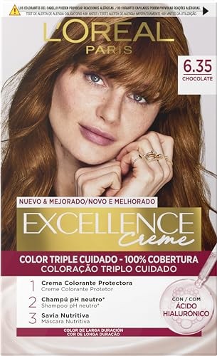 LOral Paris EXCELLENCE Creme 635chocolate 192 ml Unisex