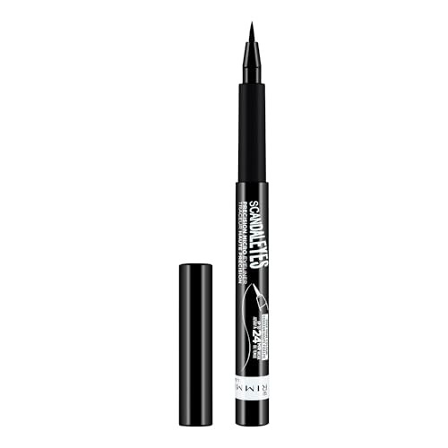 Rimmel London SCANDALEYES precision micro eye liner black 110ml donna
