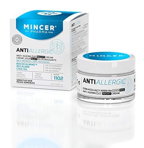 MINCER PHARMA Crema giornonotte antiallergica rigenerante contro gli arrossamenti Nr1102 50ml