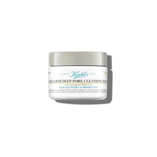 Kiehls Rare Earth Deep Pore Cleansing Masque pelle da normale a grassa Una maschera per il viso unisex 28ml