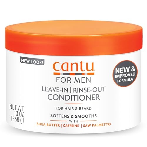 Cantu SHEA BUTTER leave in conditioner mens collection 370 gr unisex 370gr