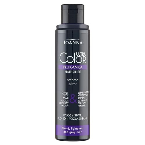 JOANNA Ultra Color System risciacquo argento per capelli grigi biondi e decolorati 150ml