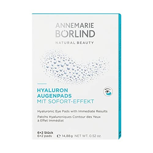 Annemarie Borlind Hyalluronic Eye Pads donna 14,88g 6x2 pcs