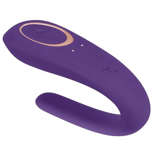 Satisfyer double clasic morado vibrador especial parejas 1un unisex