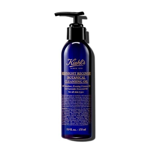 Kiehls Midnight Recovery Botanical Cleansing Oil Facial cleansing oil donna 180ml