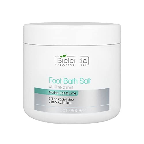 BIELENDA PROFESSIONAL Sale da pediluvio con lime e menta Sale da pediluvio con lime e menta 600g
