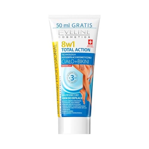 EVELINE Botanic Therapy Total Action 8in1 crema depilatoria multifunzionale 200ml