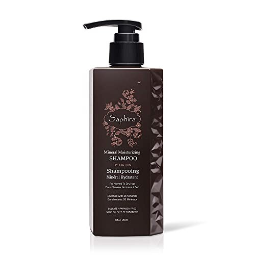 Saphira Mineral Hair Shampoo For Moisturizing 250ml donna