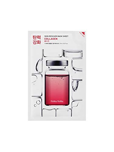 HOLIKA HOLIKA Skin Rescuer Mask Sheet Maschera in tessuto lifting al collagene con collagene