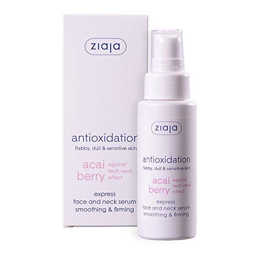 ZIAJA Siero viso e collo antiossidante levigante e rassodante alle Bacche di Acai 50ml