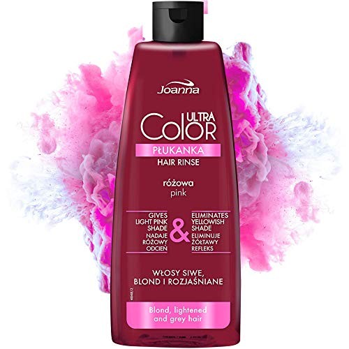 JOANNA Ultra Color System Hair Rinse Pink risciacquo per capelli donando una sfumatura rosa Pink 150ml