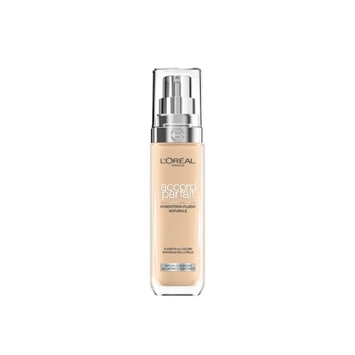 LOral Paris ACCORD PARFAIT foundation hyaluronic acid 4N 30 ml Donna