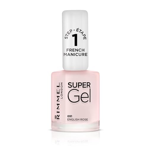 Rimmel London FRENCH MANICURE super gel n091 english rose 12ml donna 12ml