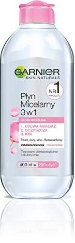 GARNIER Skin Naturals fluido micellare 3in1 per pelli sensibili 400ml