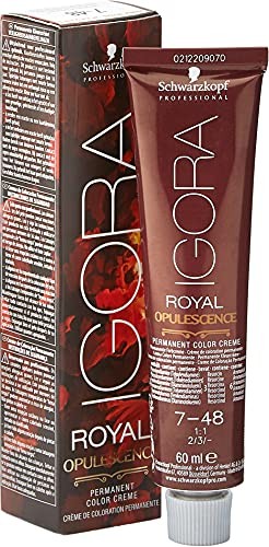 Schwarzkopf IGORA ROYAL n7 48 medium blonde beige red 60ml unisex 60ml