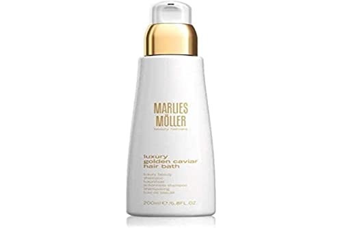 Marlies Möller Luxury Golden Caviar Hair Bath shampoo rinforzante per capelli danneggiati 200ml donna