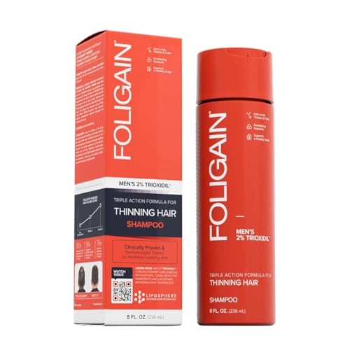 Foligain Triple Action Mens Shampoo uomo 236ml
