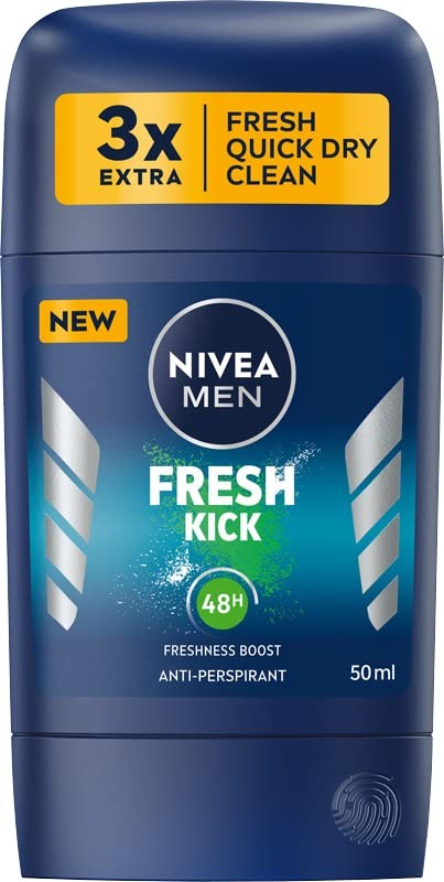 NIVEA Men Fresh Kick stick antitraspirante 50ml