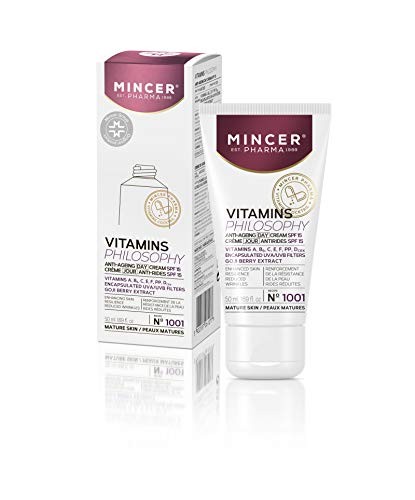 MINCER PHARMA Vitamins Philosophy crema giorno antirughe SPF15 50ml