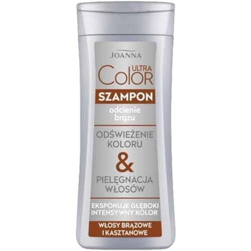 JOANNA Ultra Color System Shampoo For Castani e Ramati shampoo che enfatizza le sfumature castane e ramate 200ml