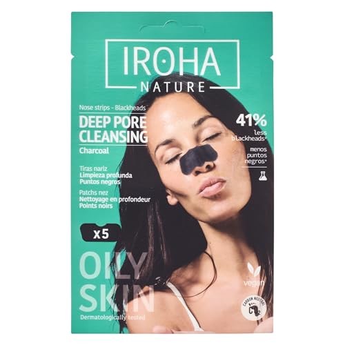 Iroha Nature Detox Strips Pulizia Punti Neri 5 Unit Unisex