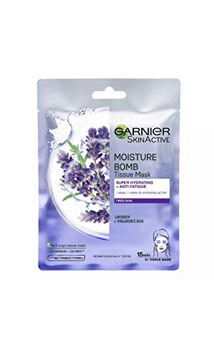 Garnier SkinActive Moisture Bomb Super Hydrating AntiFatigue Face Mask Donna 1 ks