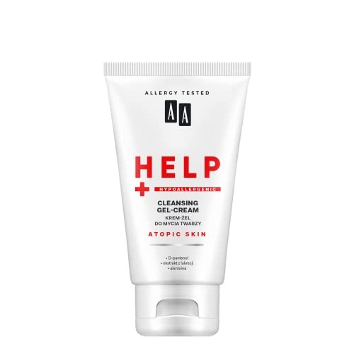 AA Help Cleansing GelCream cremagel detergente viso senza profumo per pelle atopica 150ml