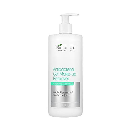 BIELENDA PROFESSIONAL Antibacterial Gel Make Up Remover gel struccante viso antibatterico 500g