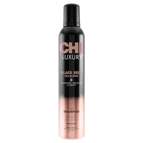 Farouk Systems CHI Luxury Shampoo secco allolio di semi neri 1500g Donna