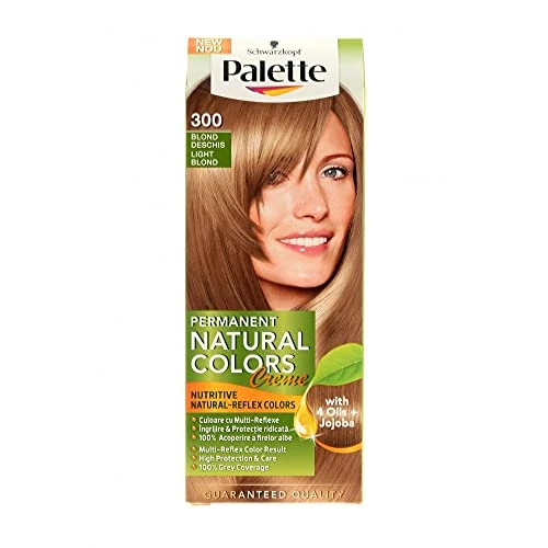 PALETTE Tinta per capelli Permanent Naturals Color Creme con Miele e Olio di Argan 300 80 Biondo Chiaro