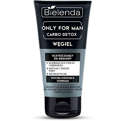 BIELENDA Only For Men Carbo Detox Carbon gel detergente al carbone 150g