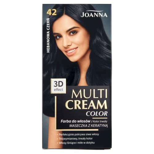 JOANNA Colore per capelli Multi Cream Color 42 Nero Ebano