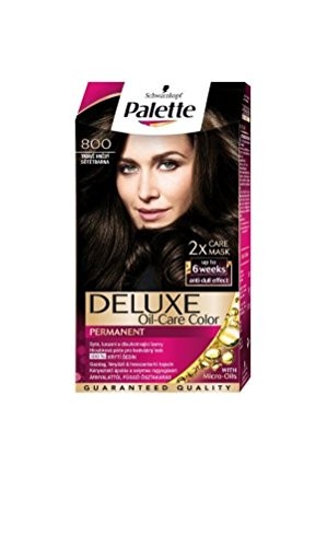 PALETTE Deluxe OilCare tintura permanente per capelli con microoli 800 Castano Scuro