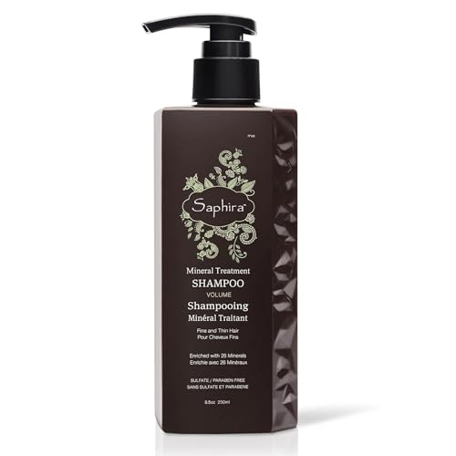 Saphira Mineral Treatment Hair Shampoo Moisture Volume 250ml donna