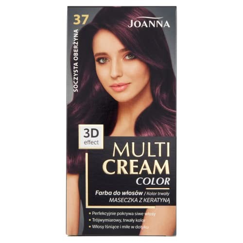 JOANNA Colore per capelli Multi Cream Color 37 Juicy Aubergine